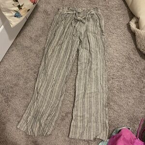 cute stretchy striped pants!